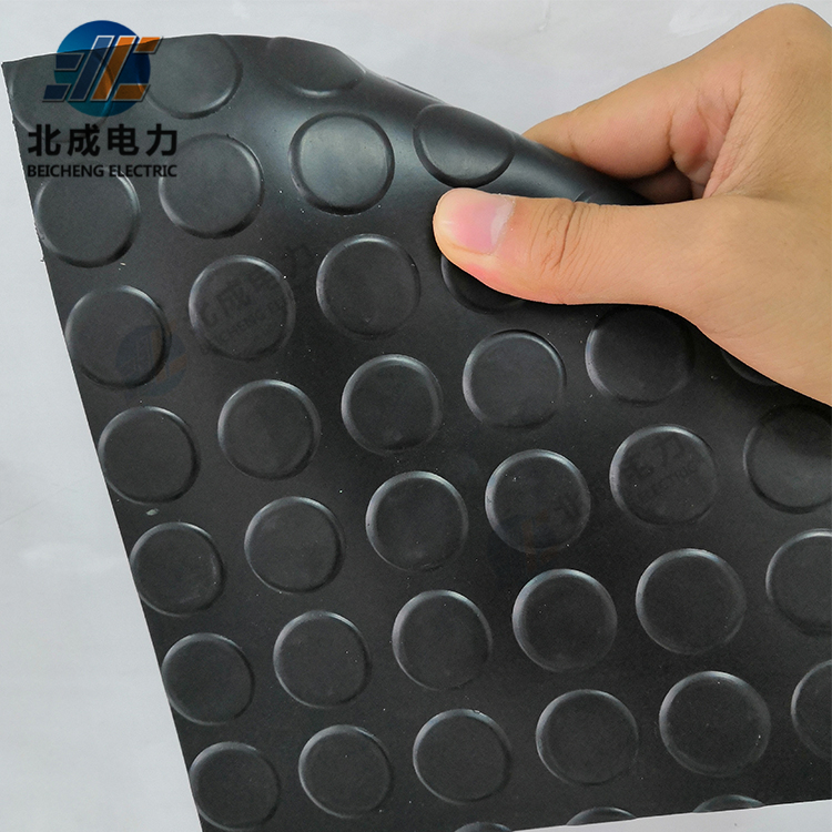 配電室專(zhuān)用圓扣防滑膠墊